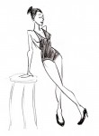 leotard_leaning